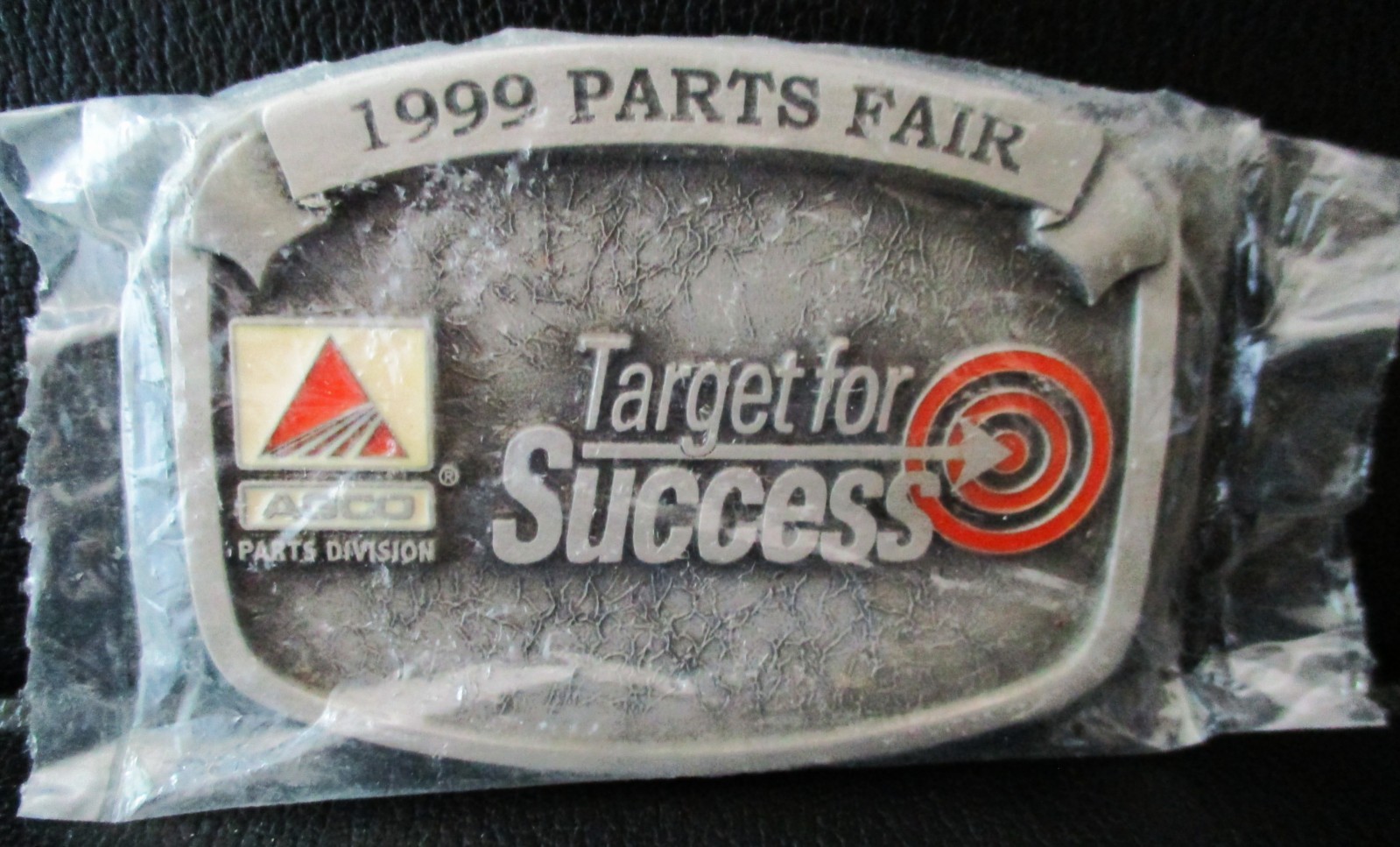 Agco 1999 Parts Fair Pewter & Enamel Belt Buckle 3rd in Series Limit Ed SpecCast