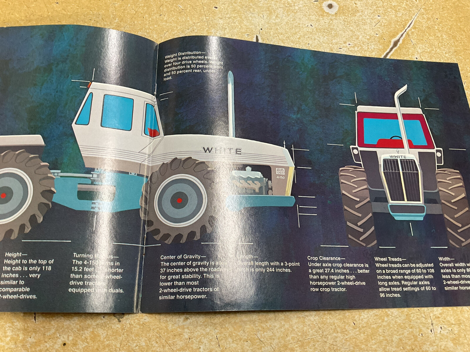 White Farm Equipment Field Boss 4–1 50 Marketing Brochure