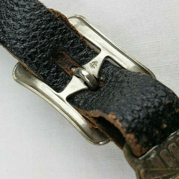Vintage Antique Euclid Earth Moving Equipment Double Sided Advertising Watch Fob