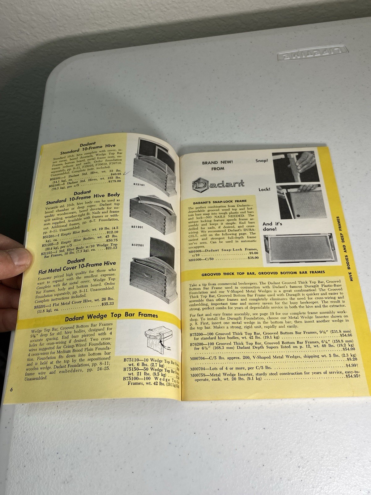 Dadant Beekeepers 1983 Catalog Envelope Order Form