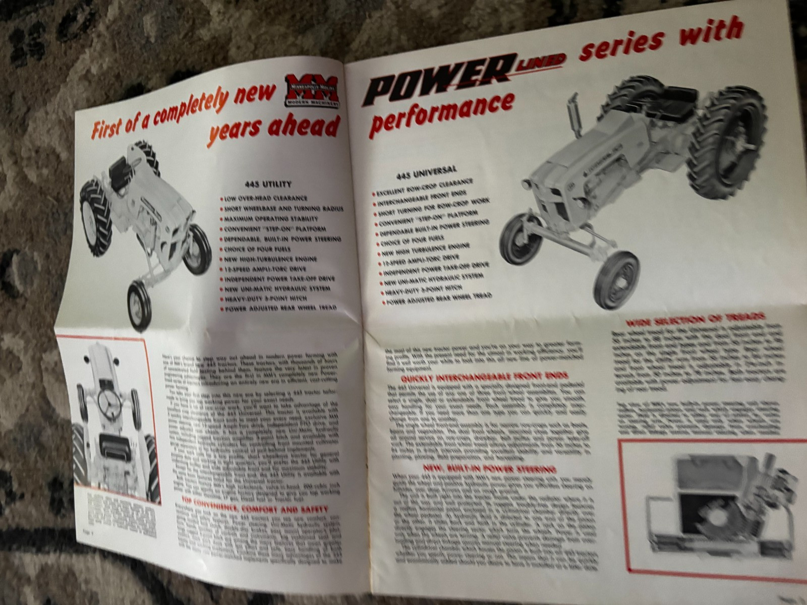 Steiger Bearcat 1000 Tractor Brochure DCPA26
