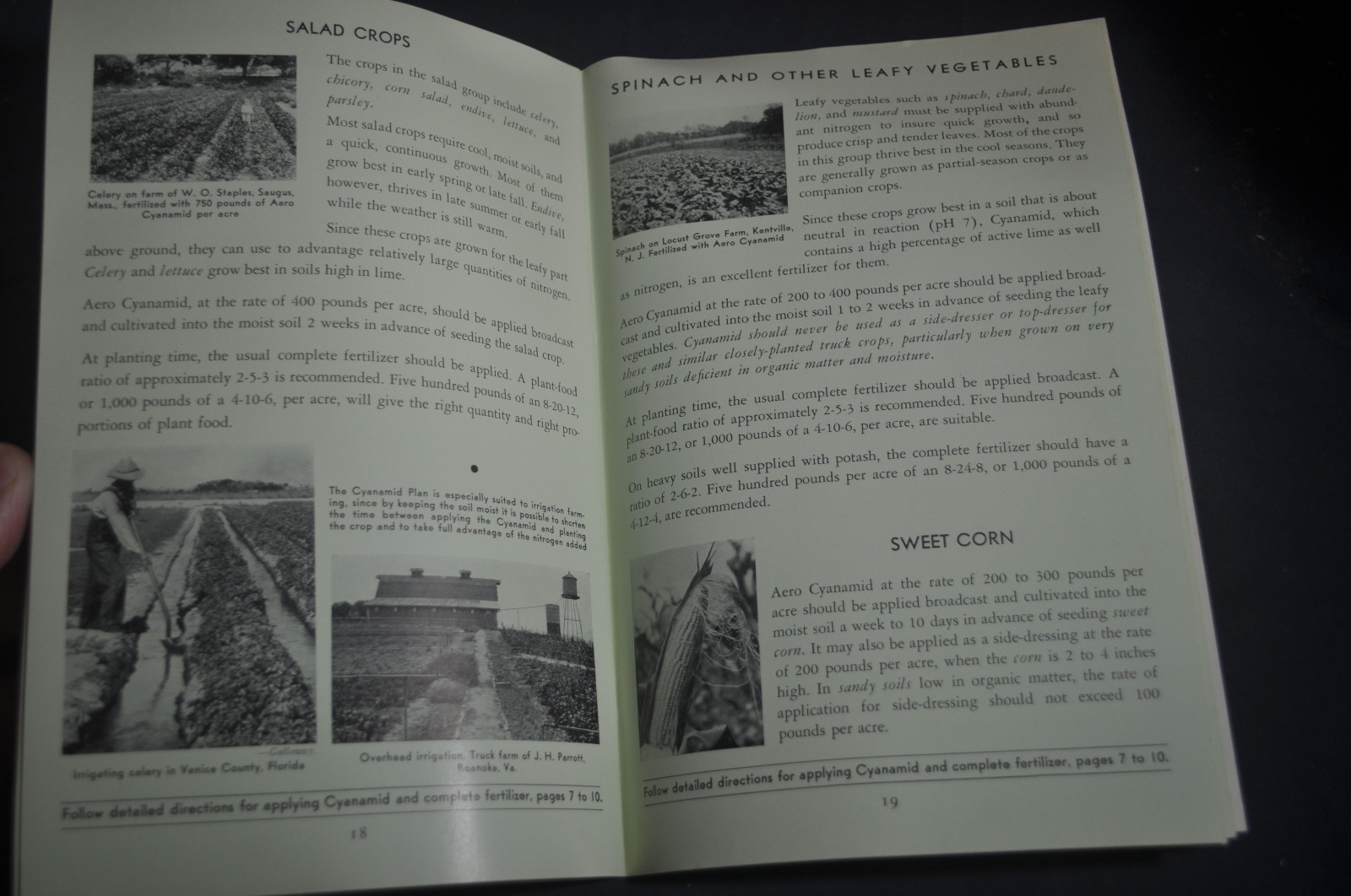 1932 The Cyanamid Plan for Growing Truck Crops *Fertilizer*