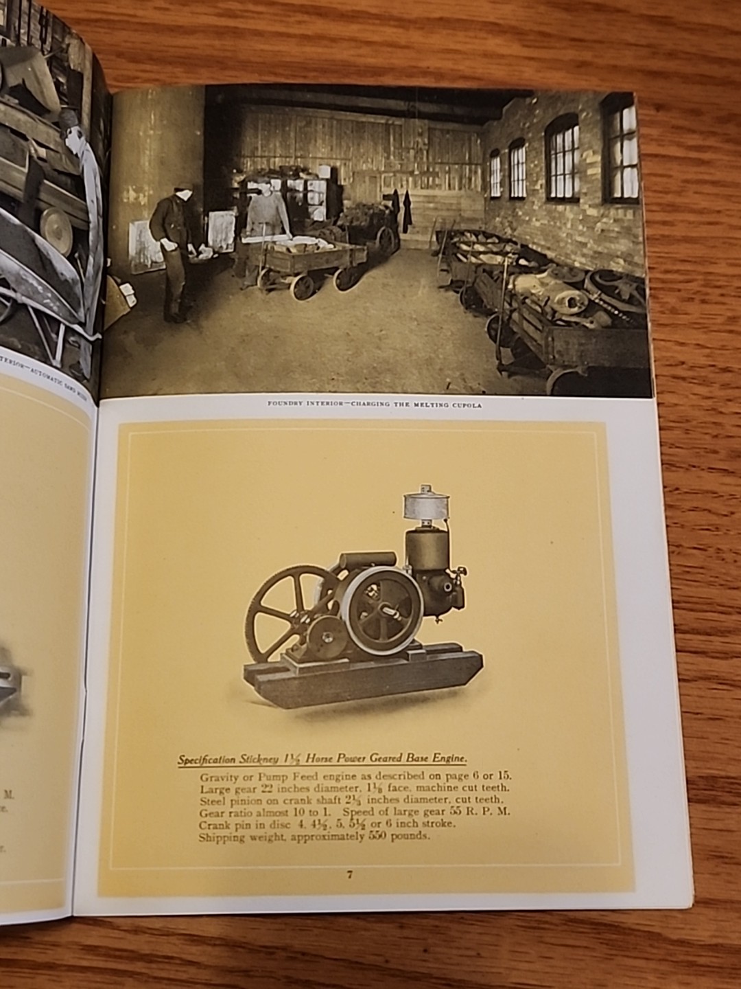 Stickney Gasoline Engines Sales Brochure Catalog St Paul Minnesota