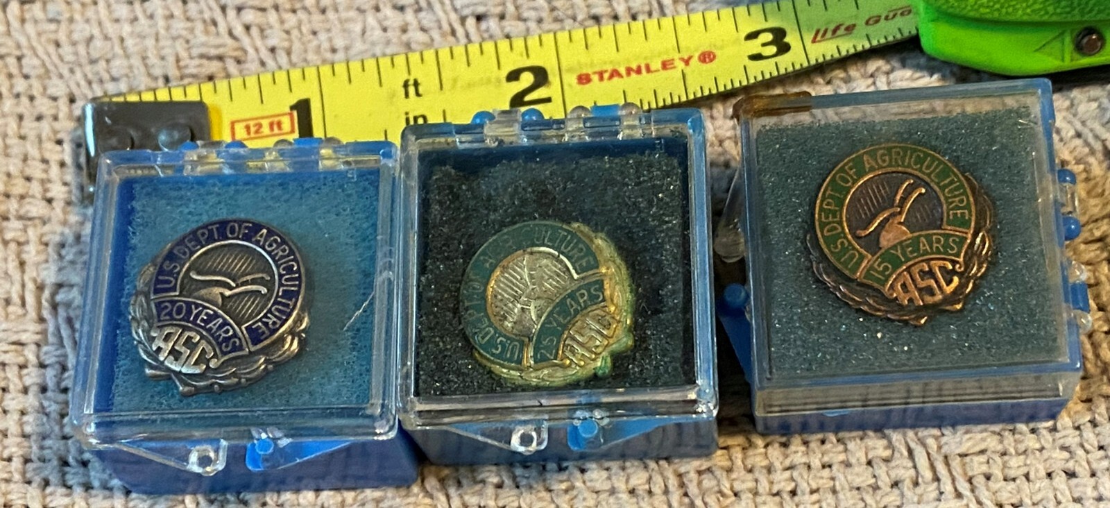U.S. Department of Agriculture 15, 20 and 25 Year Service Pins