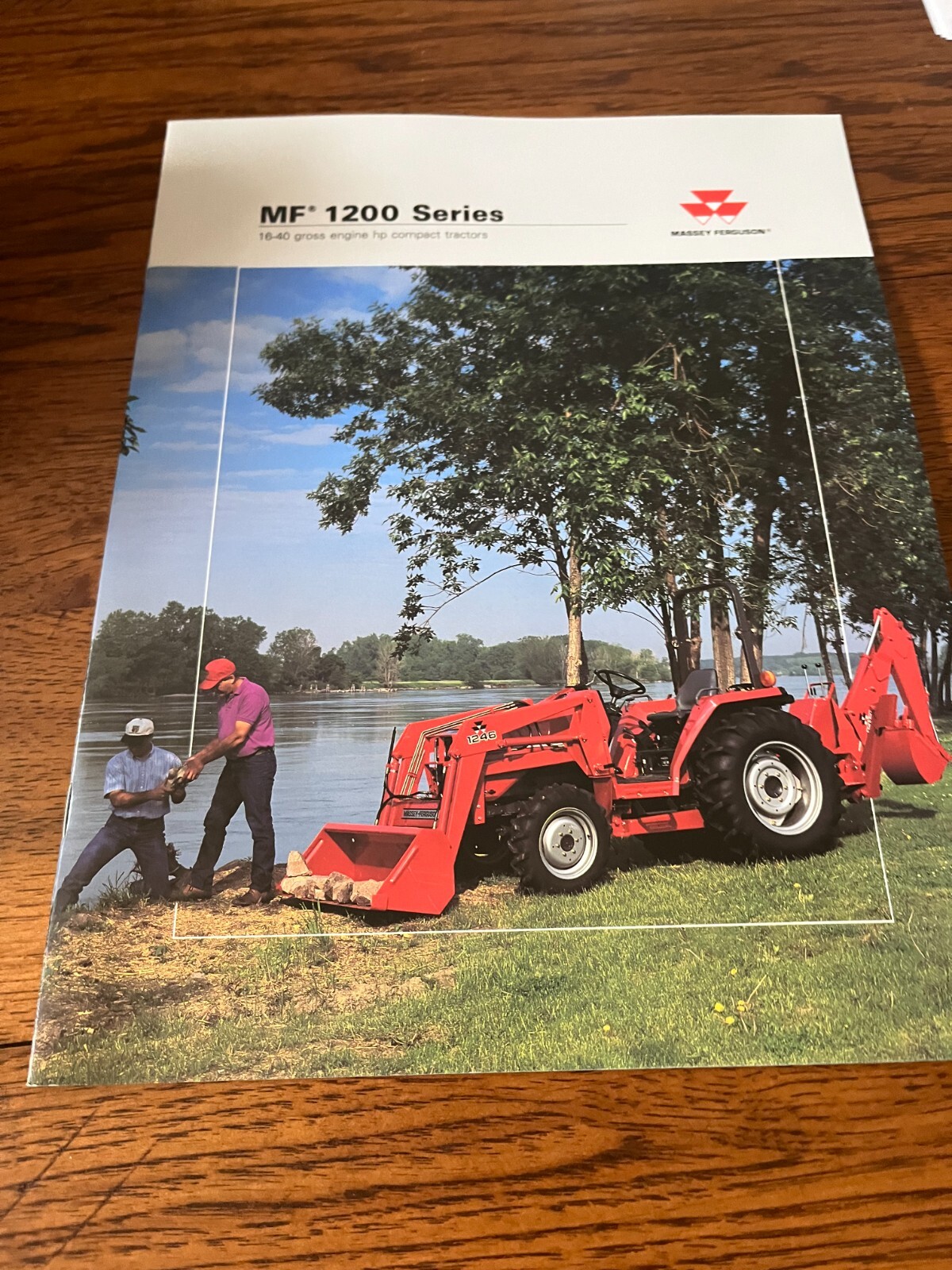 Massey Ferguson 1205 1215 1220 1230 1235 1240 1250 1260 Tractor Brochure FCCA