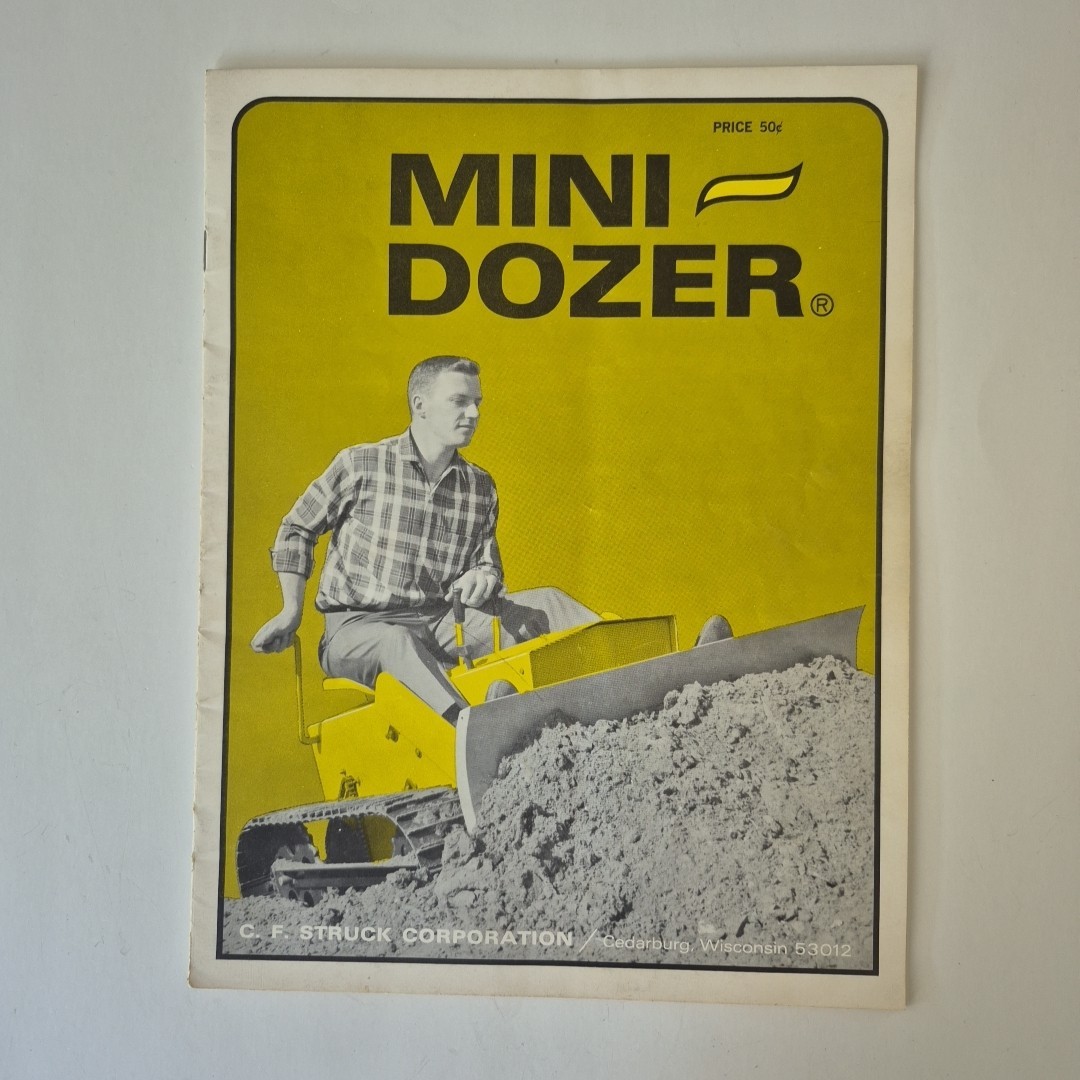 C.F. Struck Corporation Vintage Mini Dozer Multi Page Brochure
