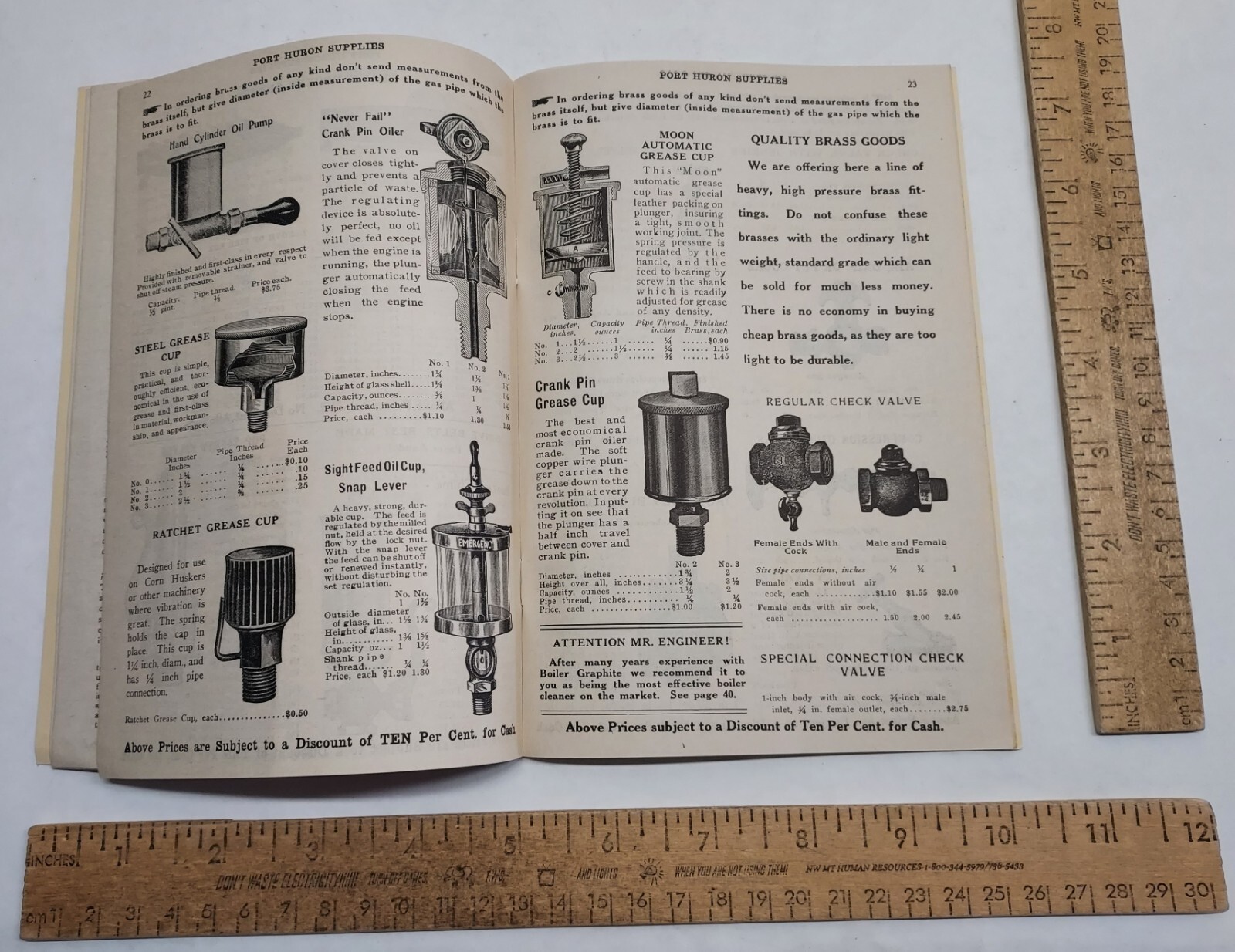 1929 – SUPPLY CATALOG – PORT HURON – 33d Year Book – listing #7379