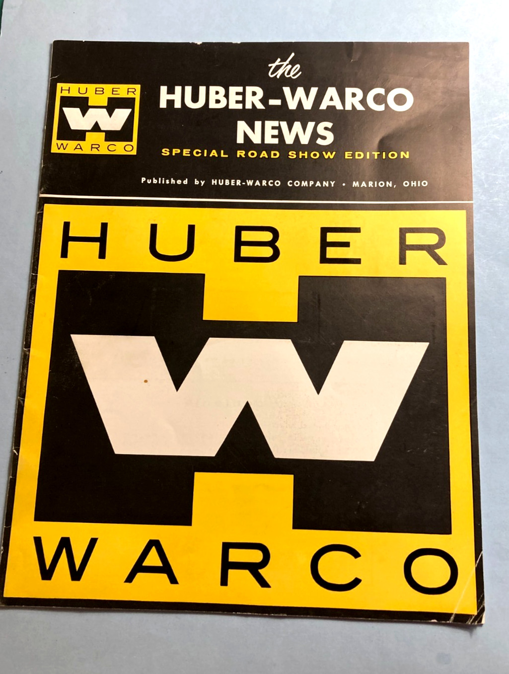 Huber-Warco News Special Road Show Edition 31-page magazine