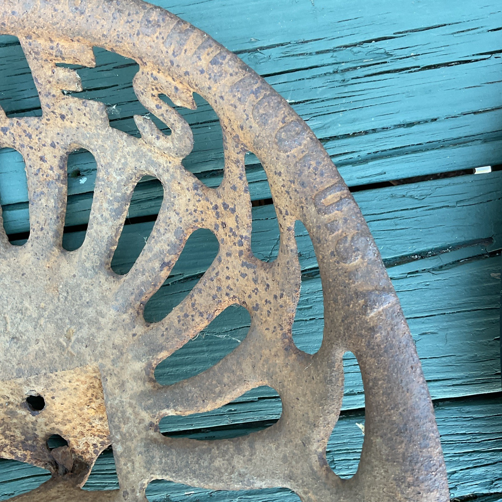 Antique JONES Plano MFG Chicago J127 SEAT Cast Iron Tractor Seat NICE!