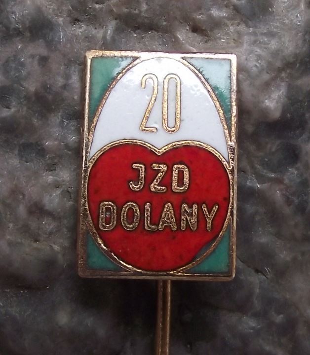 JZD Czechoslovakia Agricultural Collective Farming Union Dolany Farm Pin Badge