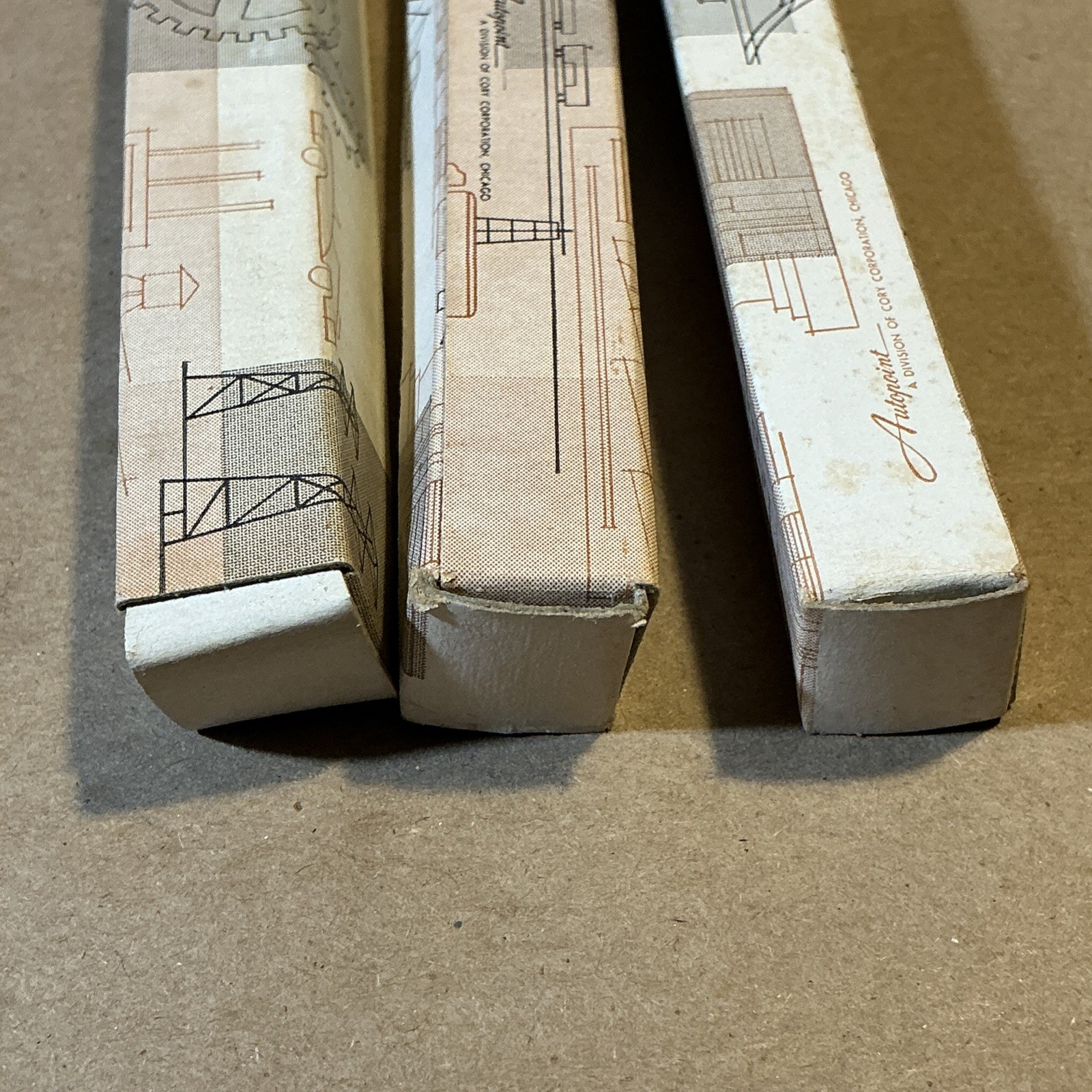 Group Of 3 NOS Big Crop Vertagreen Armoir Fertilizer Mechanical Pencil INV-AD52