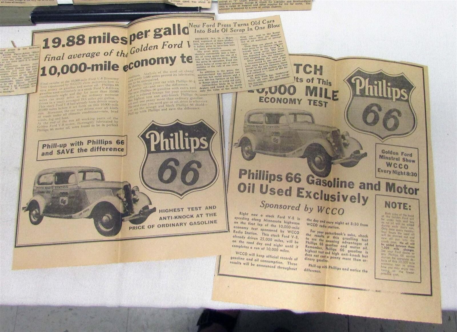 1935 Ford Farm News Model T V8 Tudor Specifications Agriculture Sales Mailer