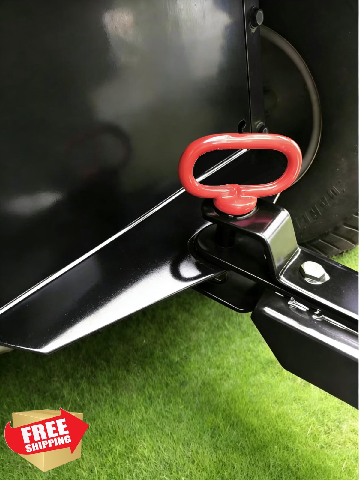 Witlans 1/2 Trailer Hitch Pin Red 1/2×4-1/2&Prime;