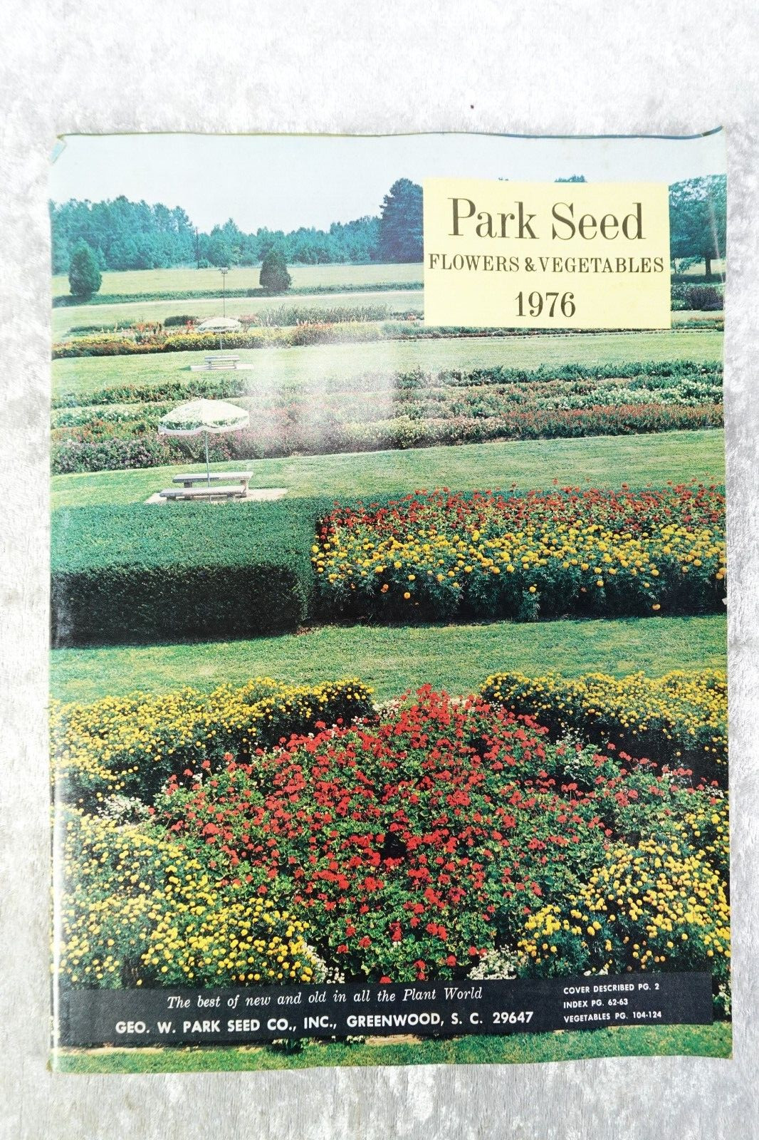 3 Vintage 1953, &rsquo;55 Vegetable Flower Gardener Handbooks Park Seed Catalog 1976