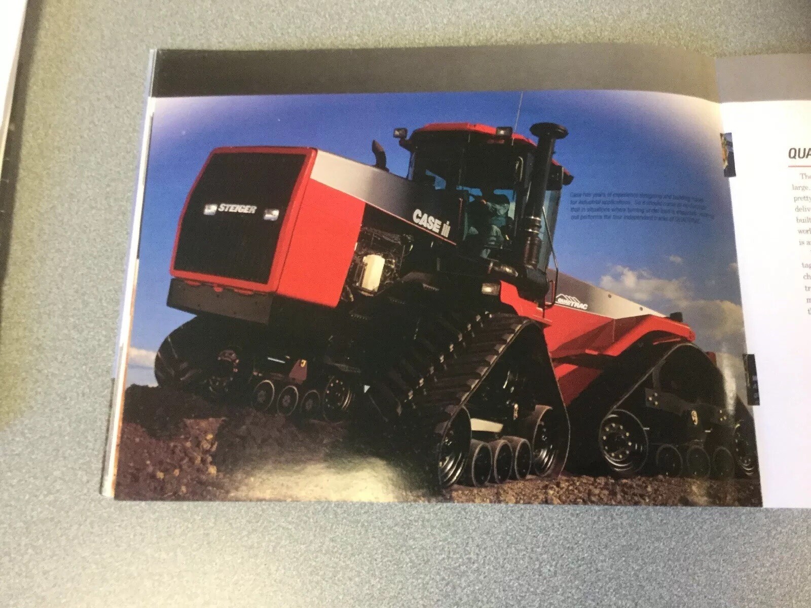 STEIGER 9300 SERIES 4WD 44 PAGES 1996 RARE SALES BROCHURE