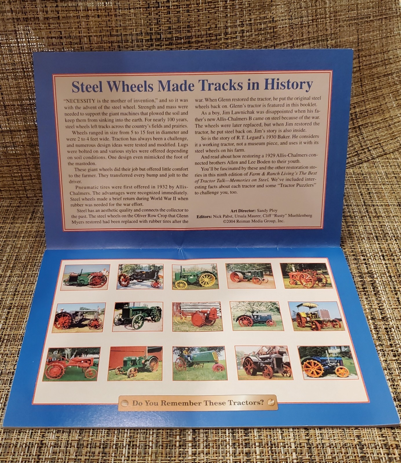 2004 The Best of Tractor Talk Memories on Steel #9 in Series Rare Very Good Cond