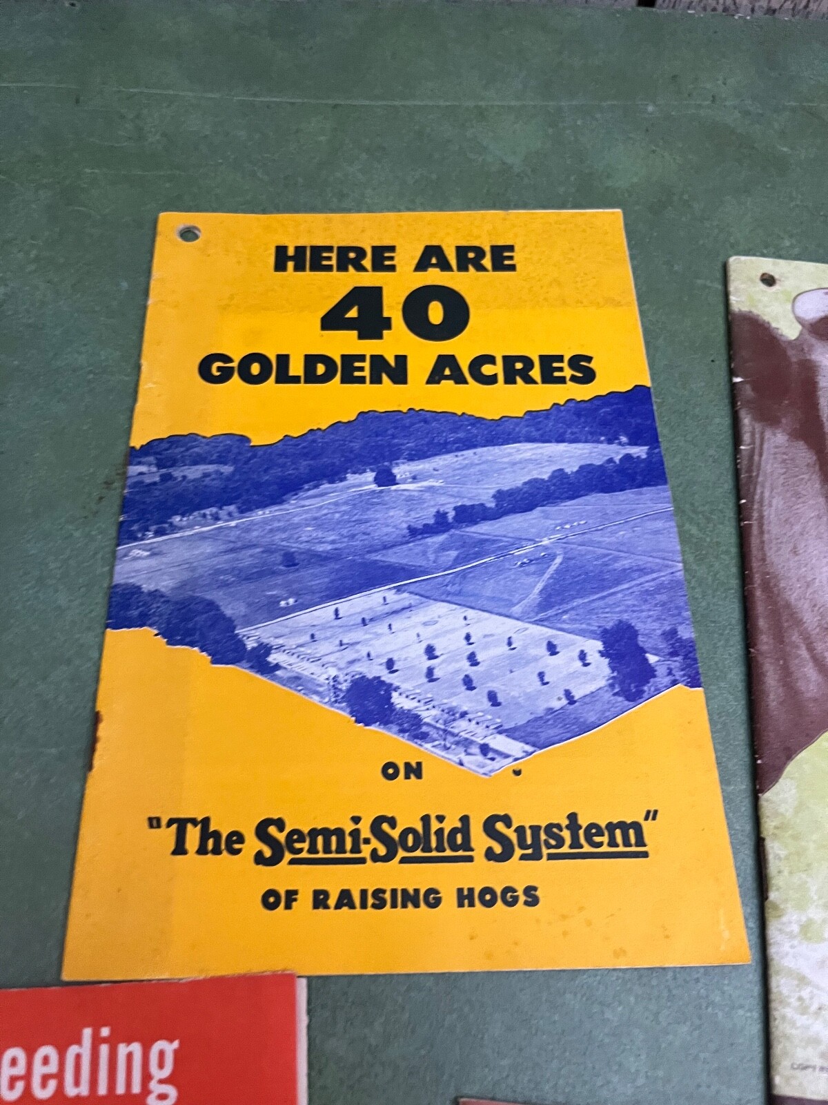 Lot Of Original Brochures On Raising Farm Animals Purina Quaker Oats Larro