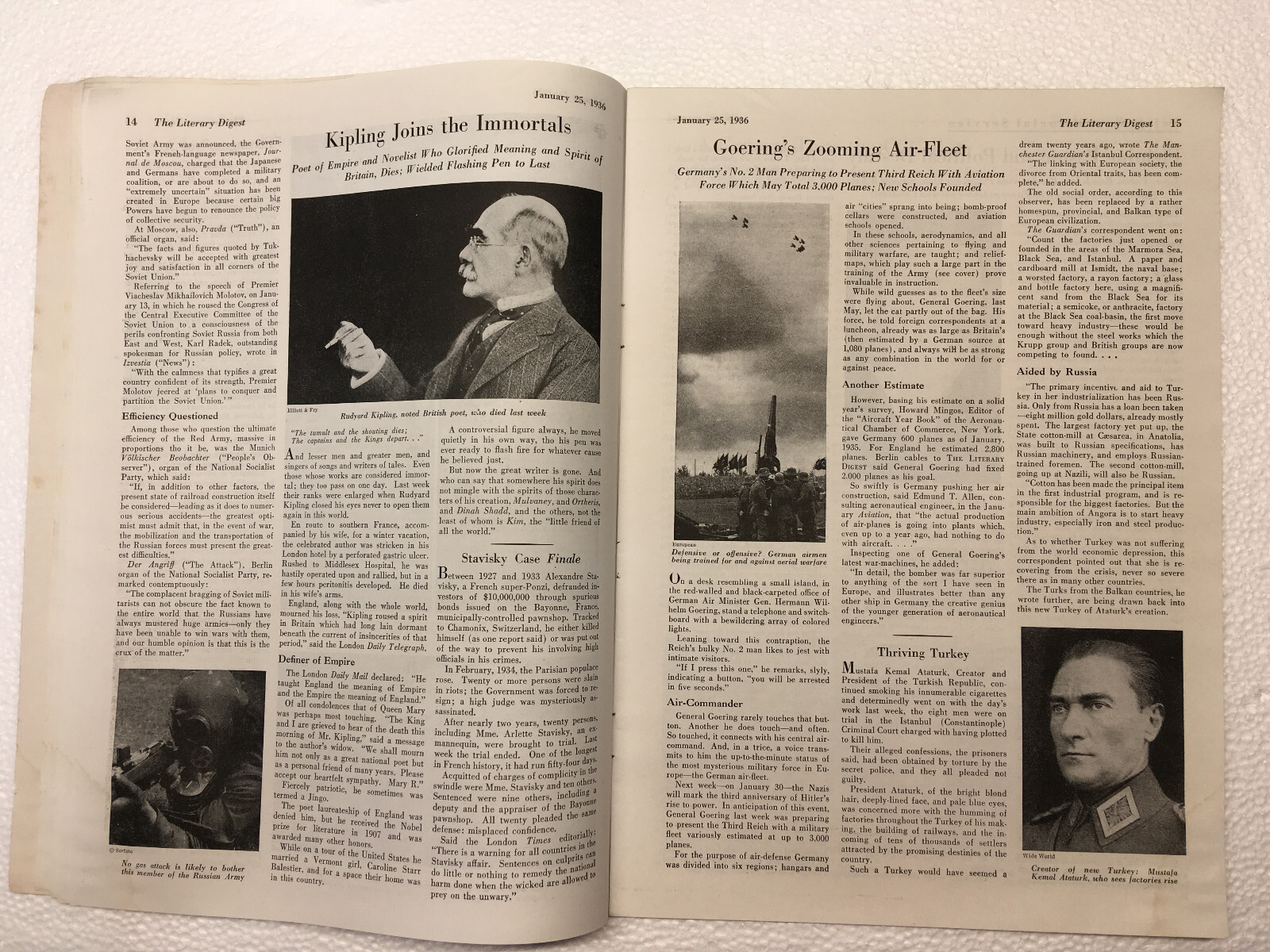 THE LITERARY DIGEST MAGAZINE — JANUARY 25, 1936