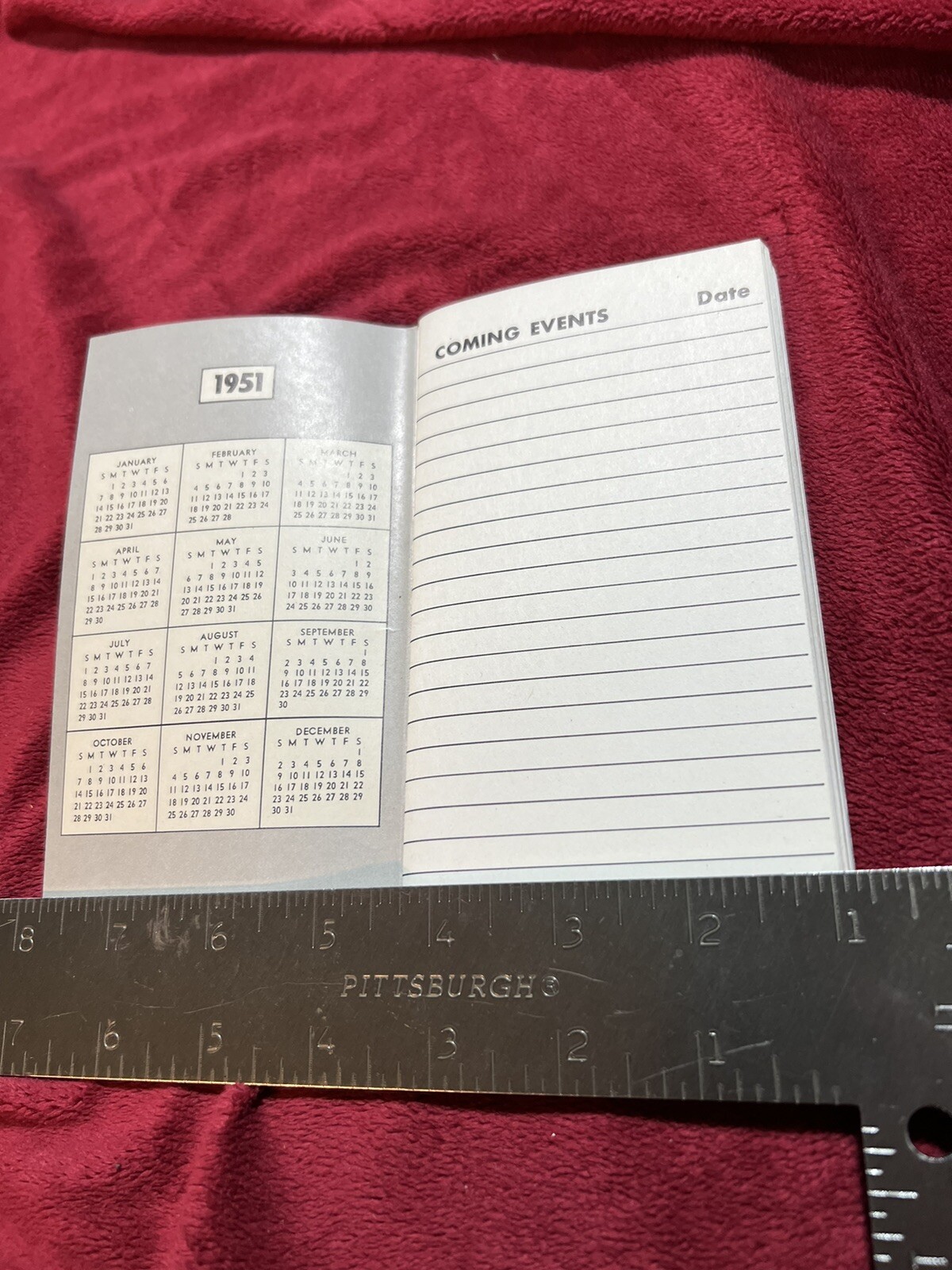 Vintage 1951 Firestone Farm Tire Notebook, Kosters Repair in Sioux Center, IA.
