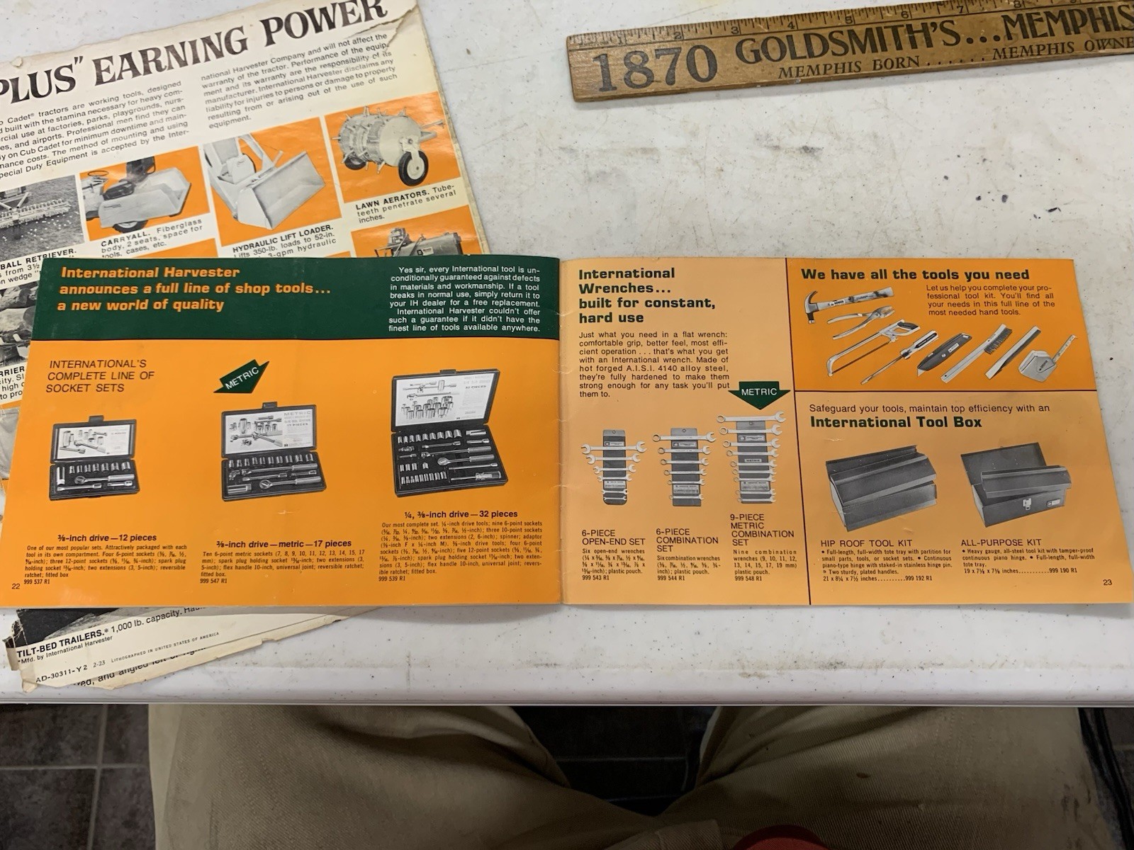 2 Cub Cadet IH Advertisements Prospective Buyers Guide Old Vintage Lawn Mower
