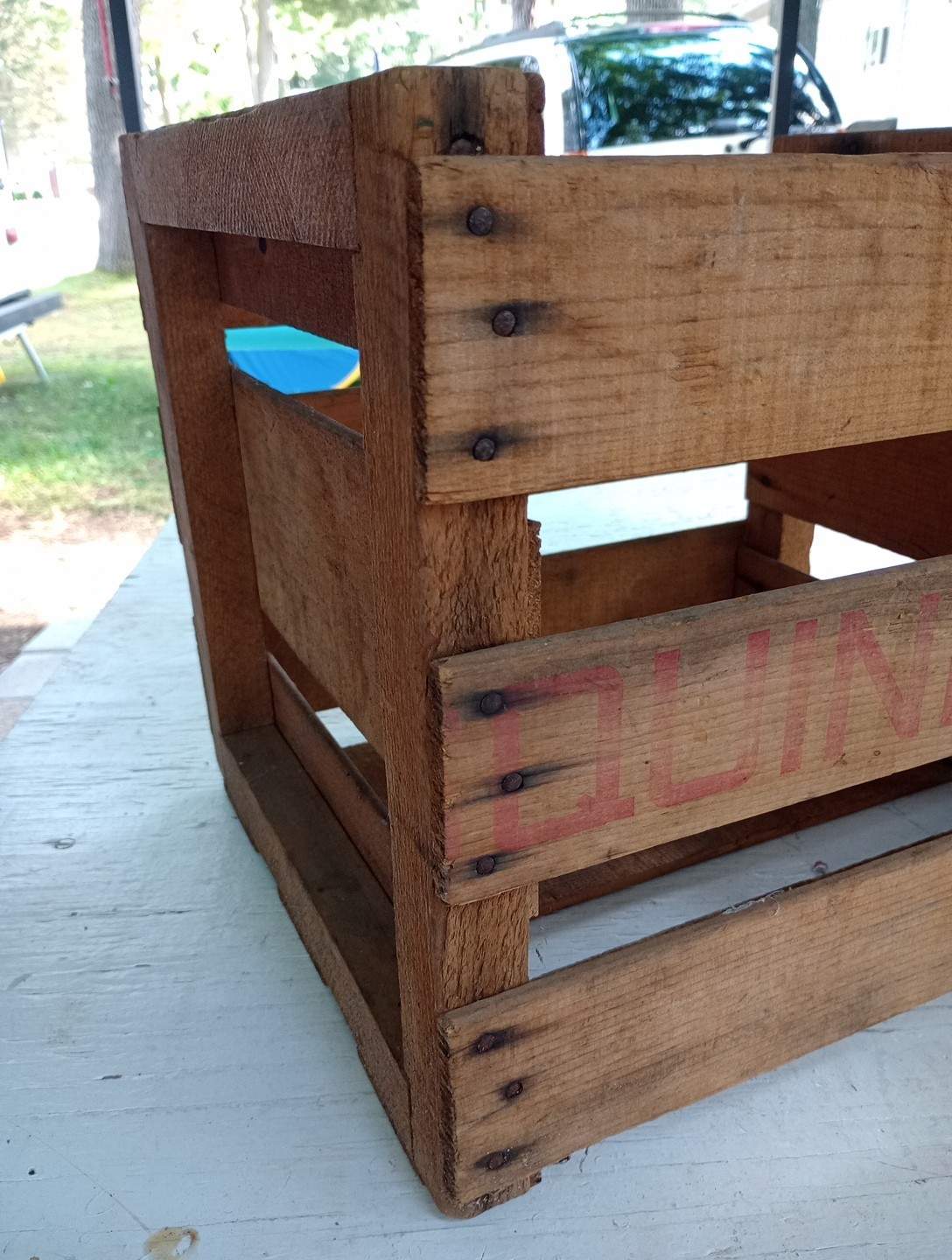 Vintage Wooden Crate – Pasque – Grower Packer Shipper – ZUMA ARIZONA 17x14x14&Prime;