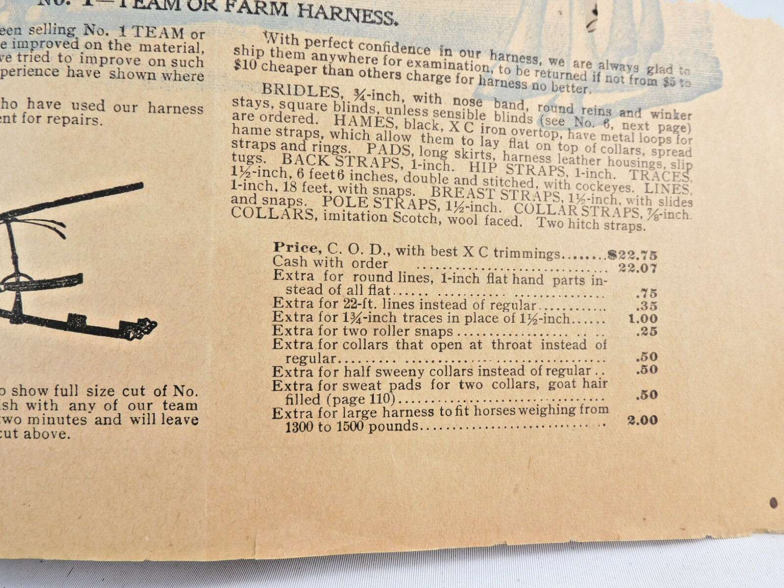 1897 Carriage And Harness Catalog Elkhart Indiana with PRICES Antique Brochure