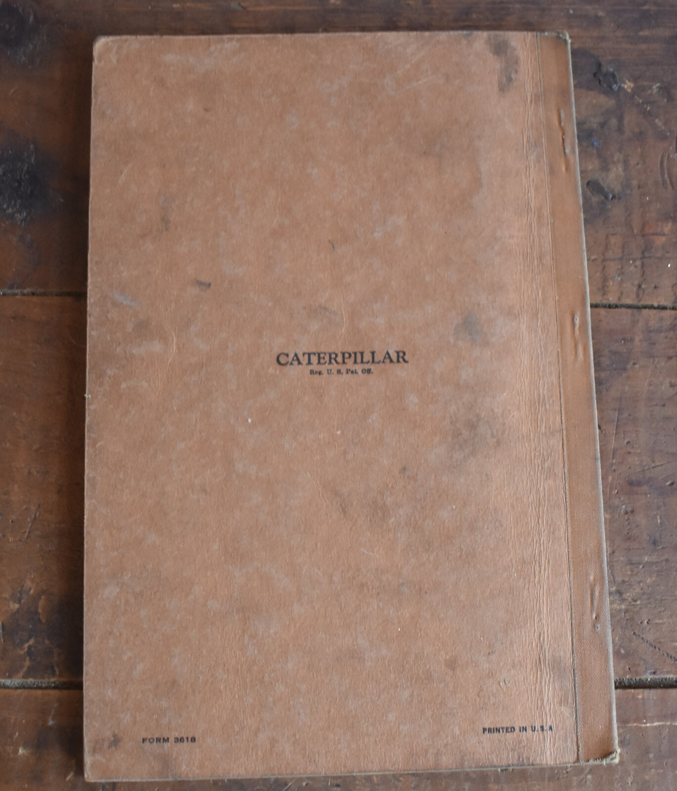 Vtg Caterpillar No 42 Power Controlled Elevating Grader Parts Catalog