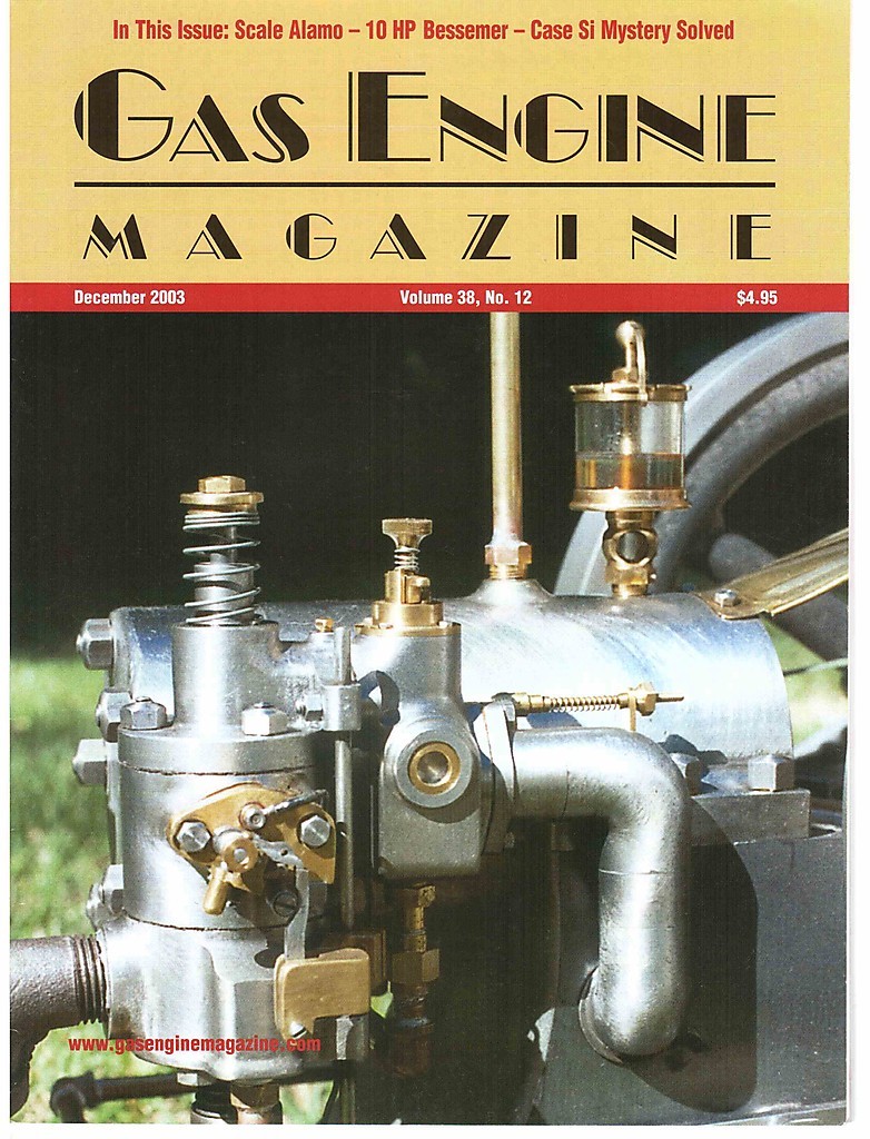 Pontiac Gas Engine, ARCO, scratch built 4 HP Alamo, Case SI w/ Evans winch
