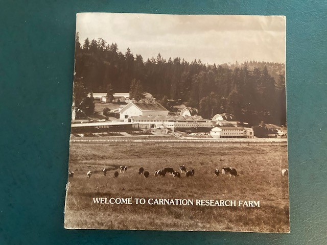 Carnation Research Farm Promotional Booklet Dairy Farming Collectible