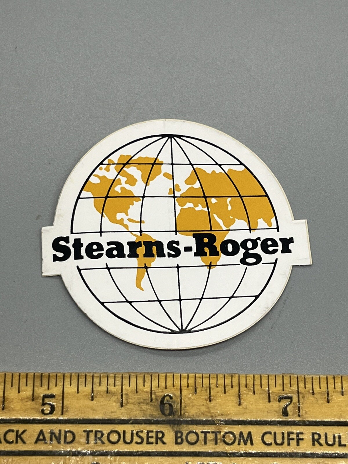 Sterns-Roger Vintage Industrial Sticker Collectible Cool!