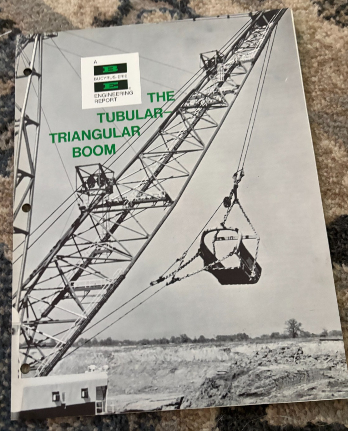 Bucyrus Erie Tubular Triangular Boom Brochure DCPA25