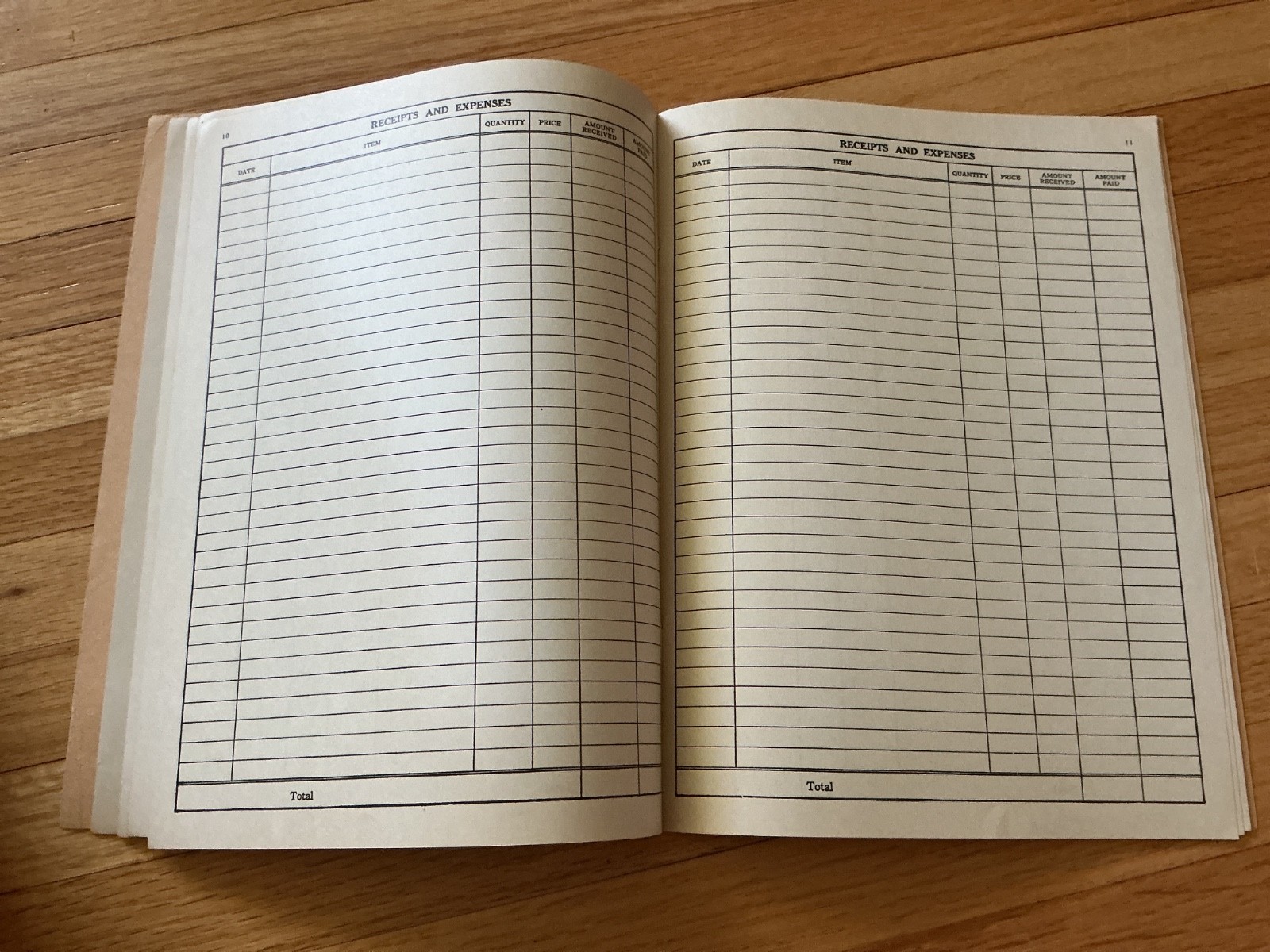 Vintage Farm Acct. Record Book – Gibson Lumber – Minnesota
