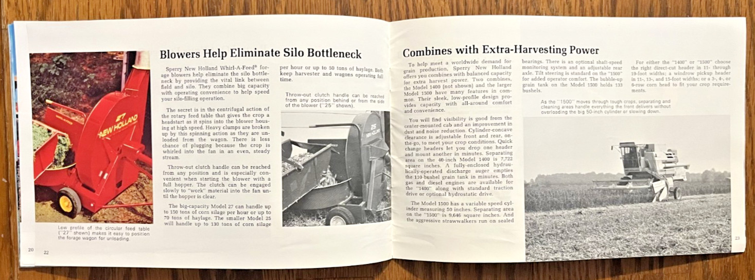 New Holland Equipment 1975 Buyers Guide vol 21 no 8