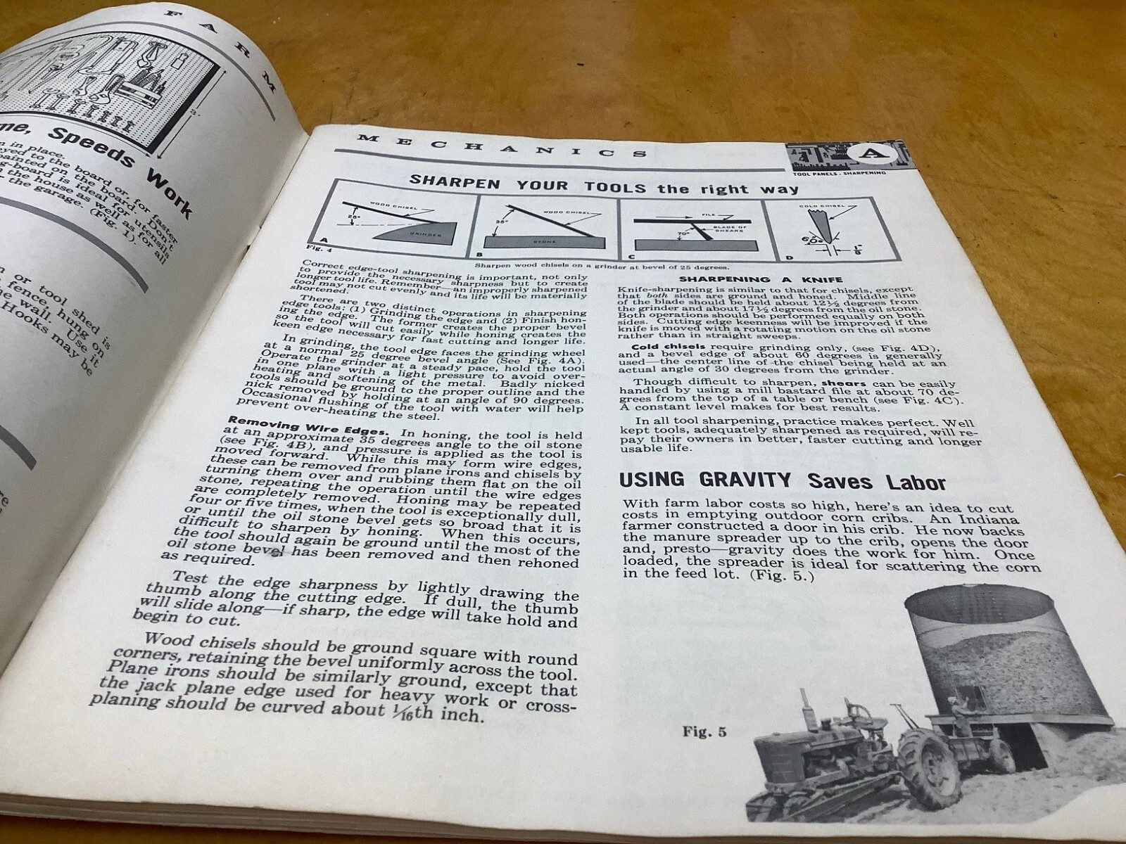 FARM MECHANICS MANUAL BY REPUBLIC STEEL- UNIQUE AND HELPFUL-GOOD USED CONDITION