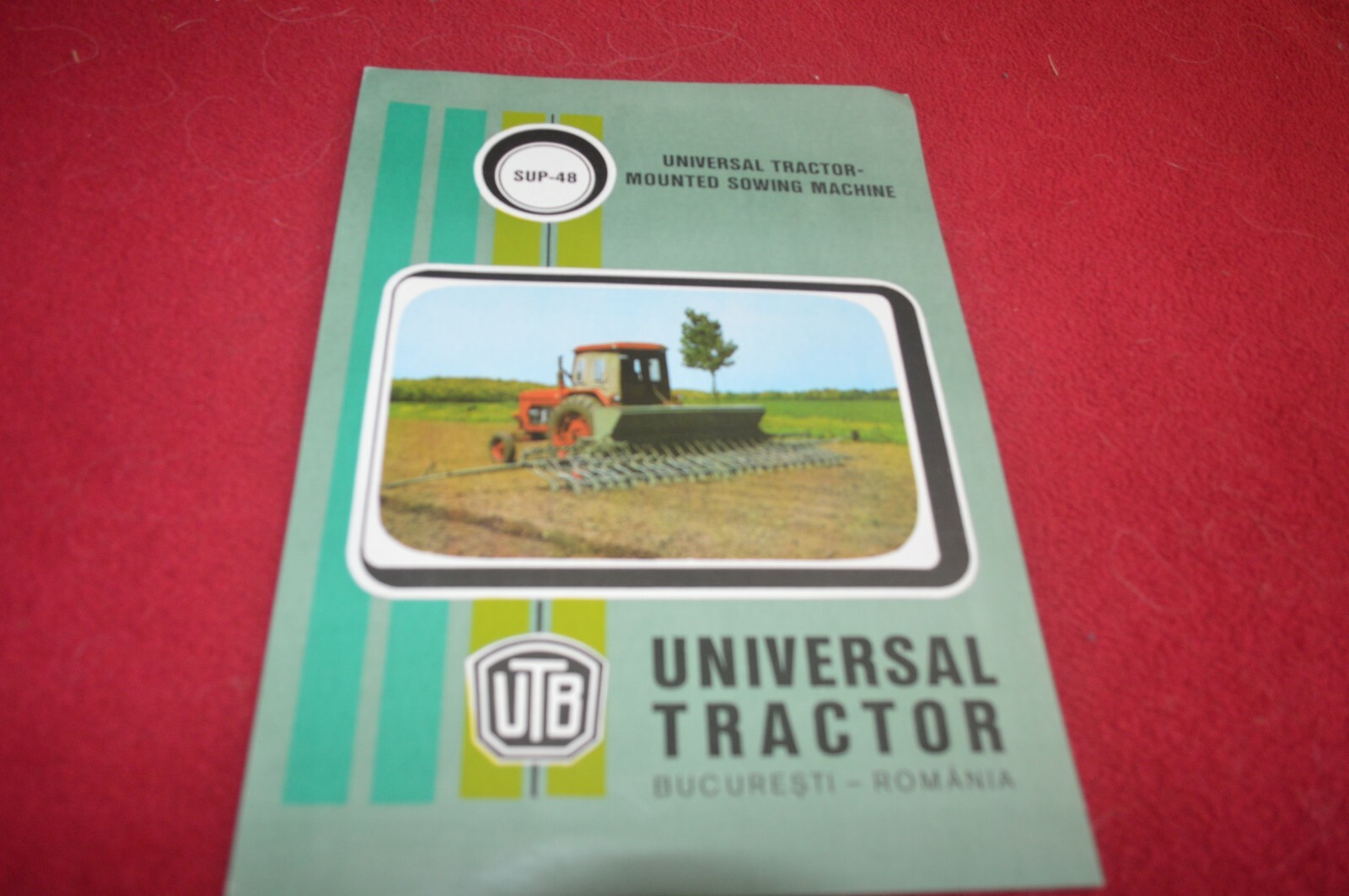 UTB Universal Tractor SUP-48 Grain Drill Dealer&rsquo;s Brochure FCCA