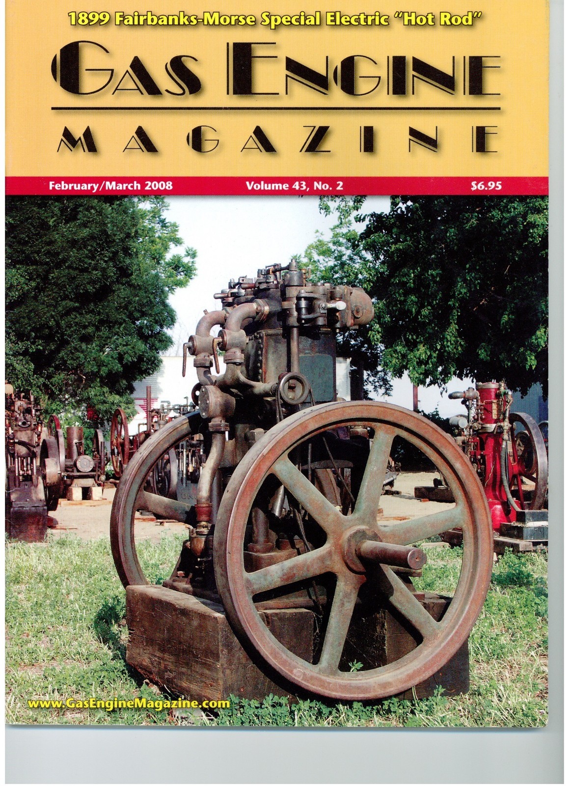6 HP Fairbanks Morse Type T Engine, 3 HP IHC Model M, 125 HP Buckeye engine
