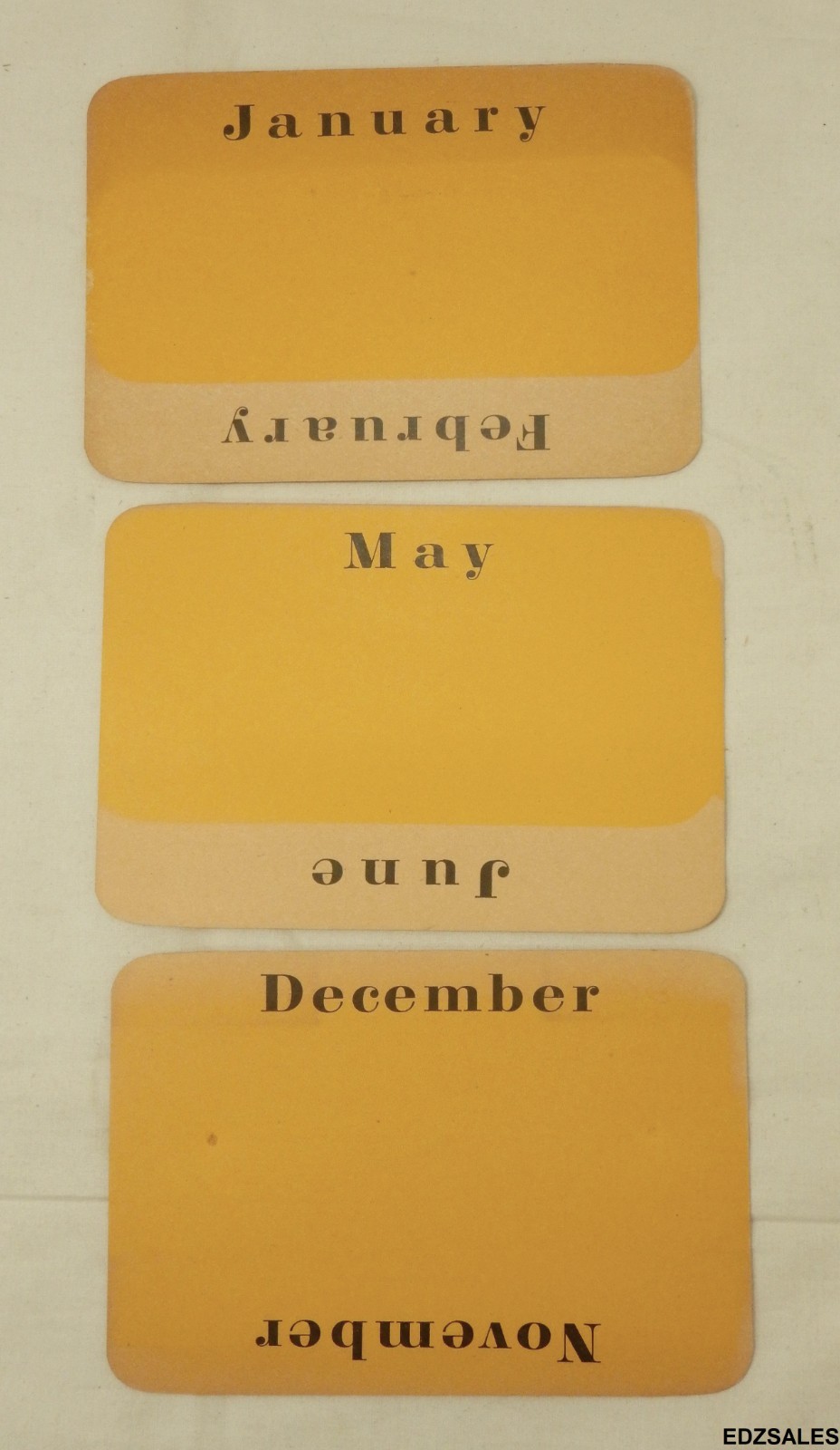 Ohio Farmers Insurance Company Vintage Advertising Perpetual Month Day Calendar