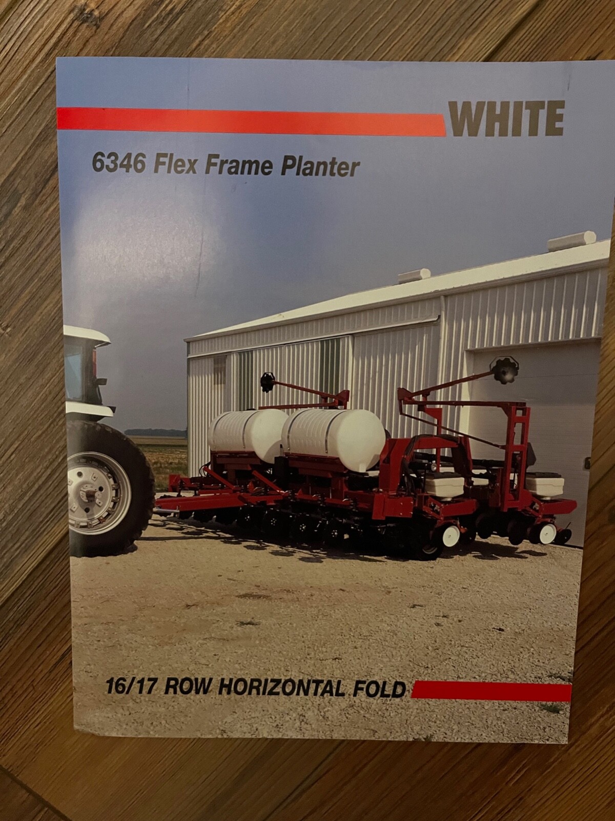 1995 White 6346 Flex Frame Planter sales brochure