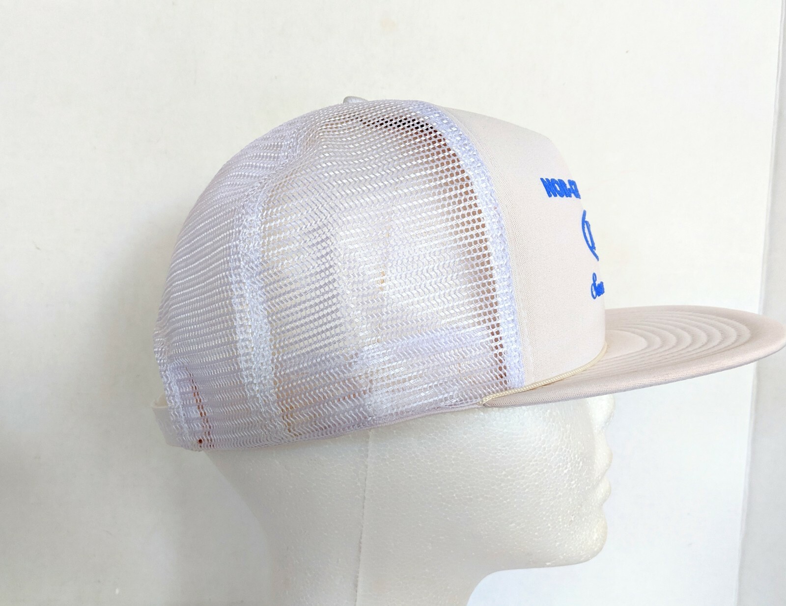 VTG Nor-Cal Produce NCP Sacramento CA Adjustable Foam Trucker Mesh Snapback Hat