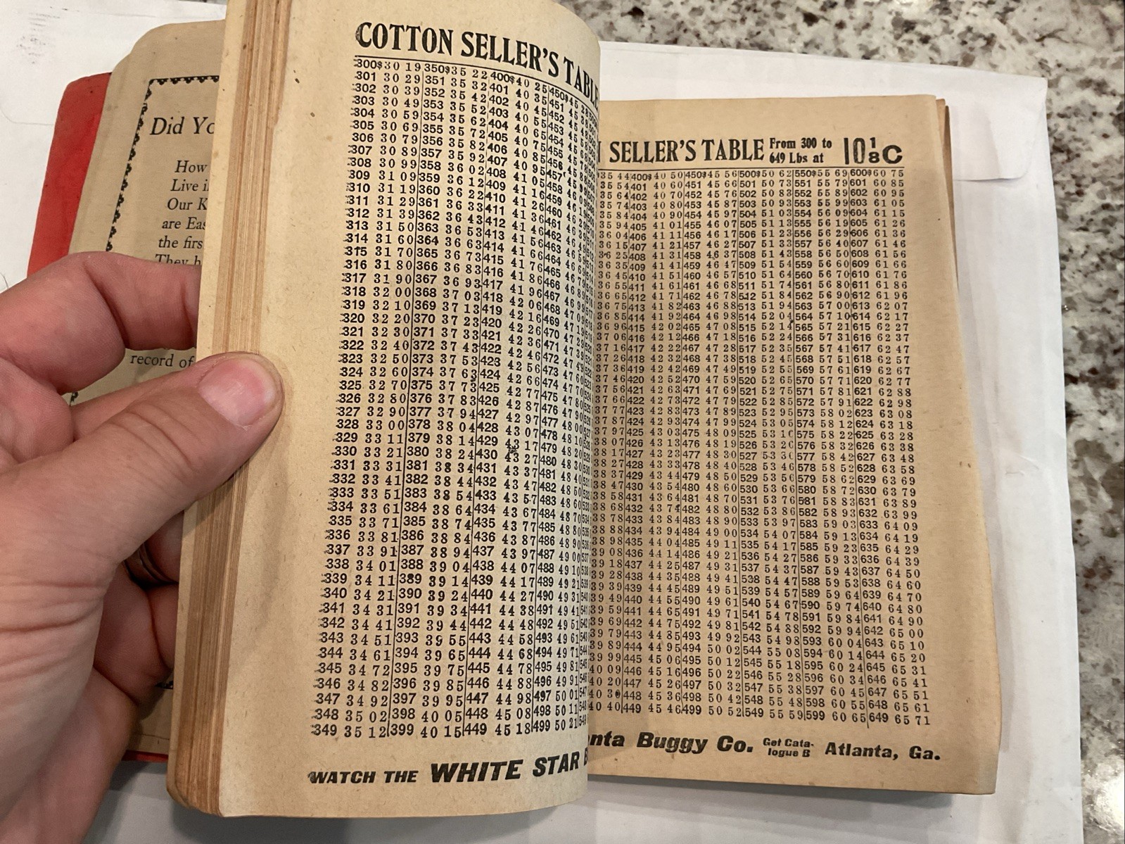 VINTAGE 1906 COTTON FARMER SELLERS MANUAL PEOPLES BANK ORANGEBURG SC Atlanta Ads