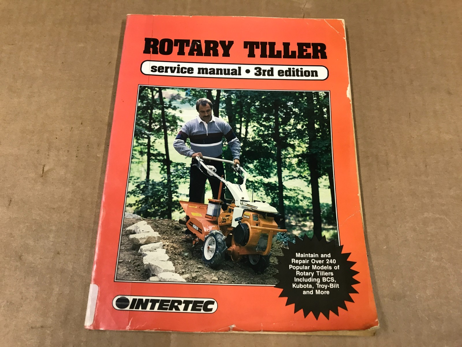 Vintage Intertec Rotary Tillery Service Manual – 3rd Edition