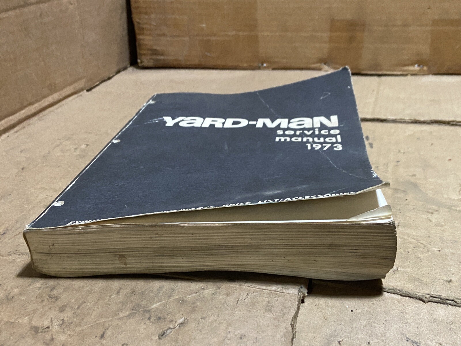 1973 Yard-Man Service & Parts Manual w/ Illustrations – Push Mower, Tractor, Etc