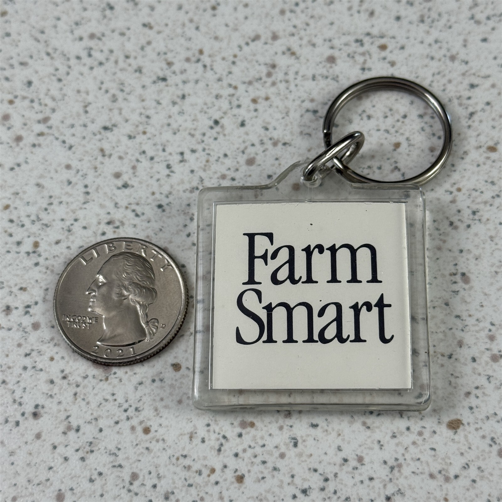 Farm Smart Belarus Tractors Farming Keychain Key Ring #50456