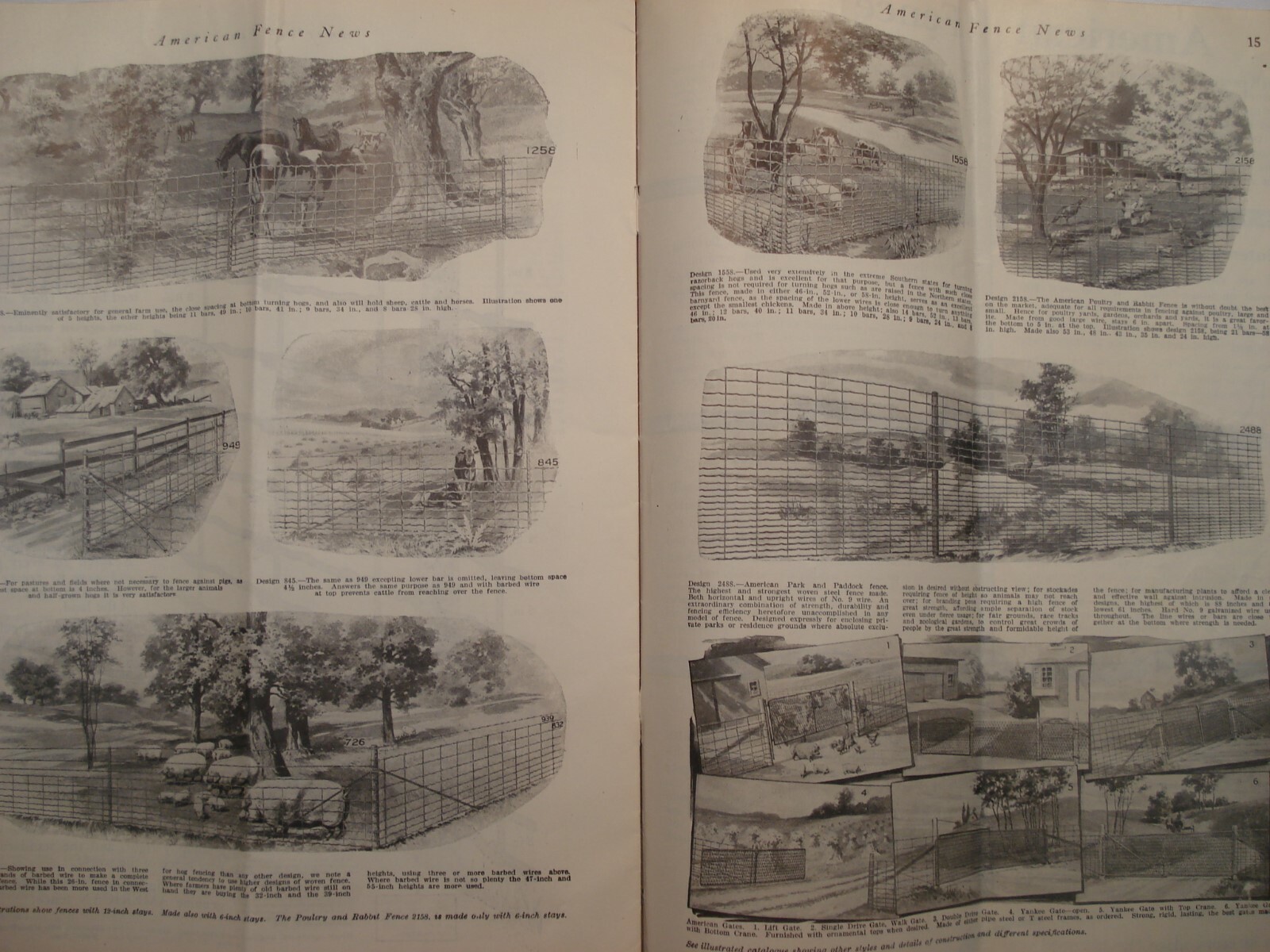 AMERICAN FENCE NEWS JANUARY 1918 MAGAZINE FARM LIVESTOCK