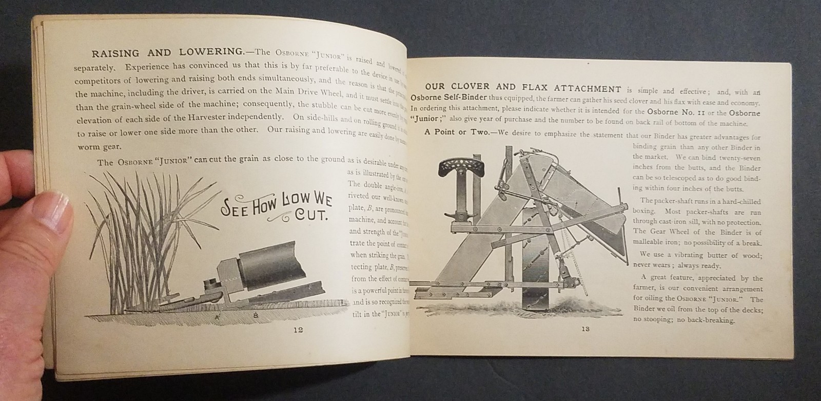 1890 D.M. Osborne & Co Farm Equipment Brochure