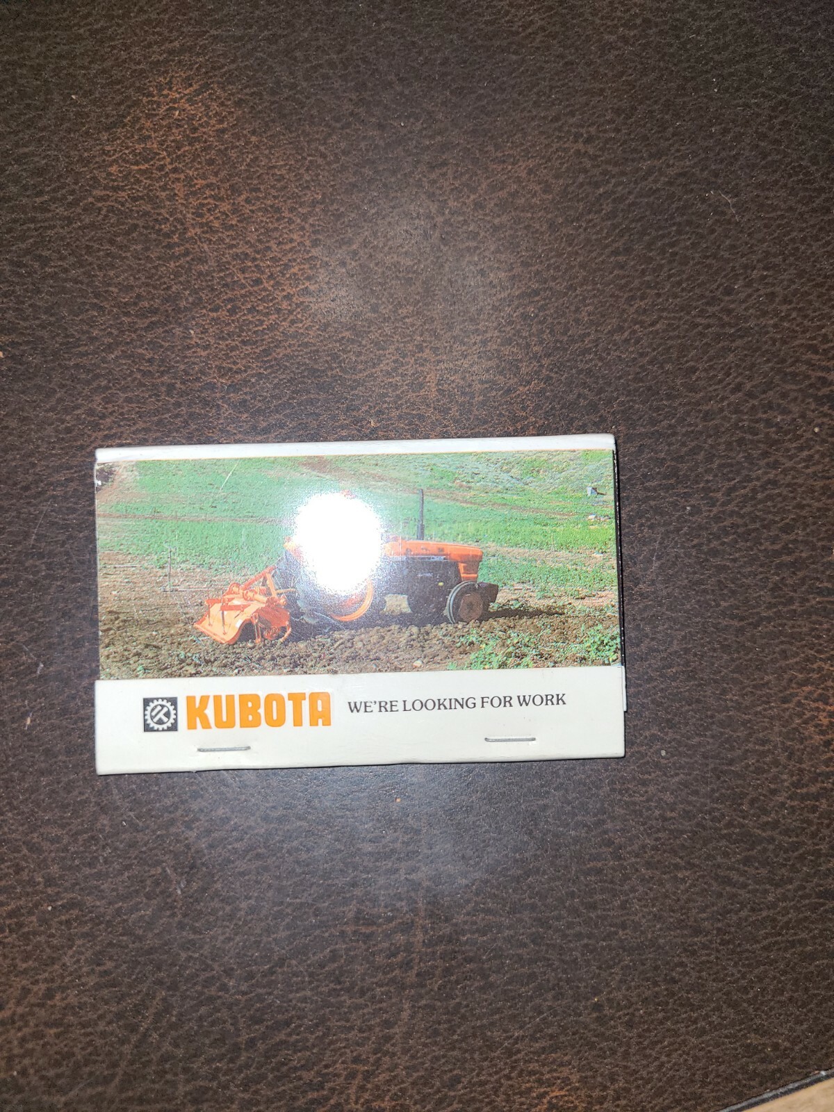 1980s Straley Farm Supply Dover York Pa Kubota Tractors Matchbook