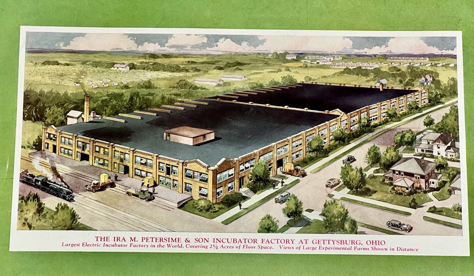 VINTAGE 1932 PETERSIME INCUBATORS SALES BROCHURE GETTYSBURG OHIO ADVERTISING OH