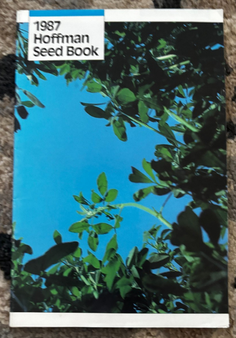 Hoffman Dekalb Seed Book For 1987 Brochure DCPA26