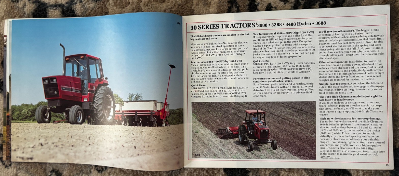 International Harvester Buyers Guide For 1983 Brochure DCPA26