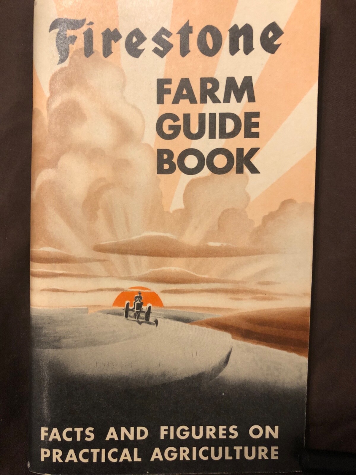 Vintage 1947-1948 FIRESTONE Farm Guide Book, Broadway Battery & Tire-Highland IL